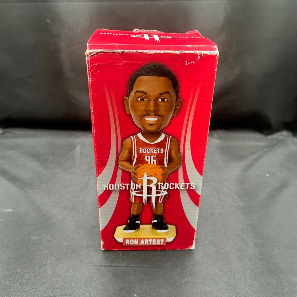 Ron Artest Houston Rockets NBA Bobblehead Pro Sport Image #96 Red Jersey NIB